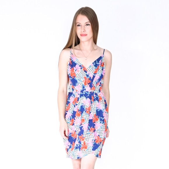 YUMI KIM Sleeveless Floral Print Jayne Mini Dress
